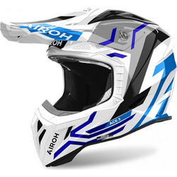 Airoh Aviator Ace 2 Ground Blue Κράνος Μηχανής