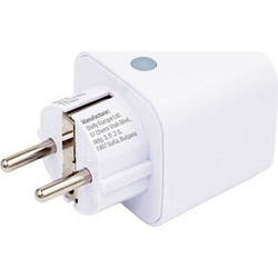 Πρίζα Shelly Plug M Gen3 - Wi-Fi + Bluetooth, έξυπνη πρίζα συμβατή με Matter με παρακολούθηση κατανάλωσης ενέργειας, λευκή