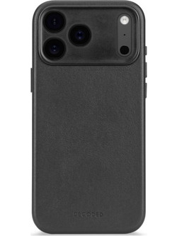 Decoded Leather Backcover iPhone 17 Pro Black