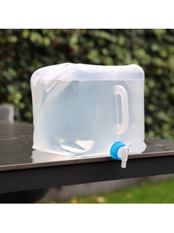 Carpoint Jerry Can Collapsible + Tap Πτυσσόμενο Πλαστικό Μπιτόνι με Κάνουλα 20lt(6621059)
