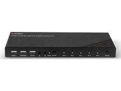 KVM 4PORT HDMI/USB 2.0 4K(4096x216060Hz - 18G) ΜΕ ΗΧΟ