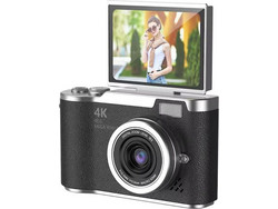 Παιδική Ψηφιακή Φωτογραφική Μηχανή 48MP - 4K Ανάλυση, Οθόνη Selfie και 8X Zoom Μαύρη