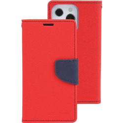 Mercury Fancy Diary Book Red / Blue (iPhone 13 Pro)