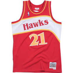 Mitchell & Ness Dominique Wilkins Hawks 1986/87 Φανέλα Μπάσκετ SMJYGS18137-AHASCAR86DWI