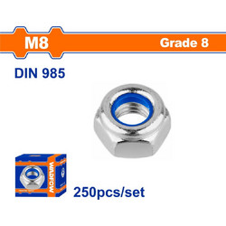 Wadfow WMV6508A Παξιμάδι Ασφαλείας 250τμχ DIN 985