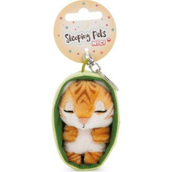 Nici Λούτρινο Μπρελόκ Sleeping Pets 8εκ Τίγρης σε Καλάθι - Nici NIC63160