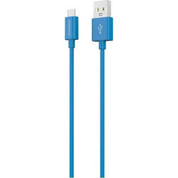 Riversong Lotus 08 USB to Micro USB 1.2m Blue Καλώδιο