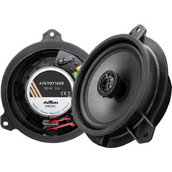 Axton ATS-TOY160X Σετ Ηχεία Αυτοκινήτου 6.5" 2 Δρόμων 80W RMS