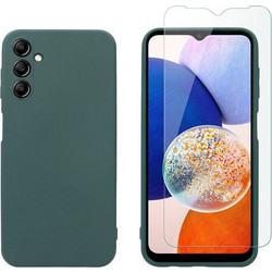 Redshield Samsung Galaxy A14 TPU & Tempered Glass Green Θήκη Κινητού & Προστατευτικό Οθόνης
