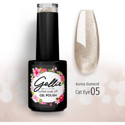 Gellie Galaxy 05 Cat Eye Ημιμόνιμο Βερνίκι Νυχιών 10ml
