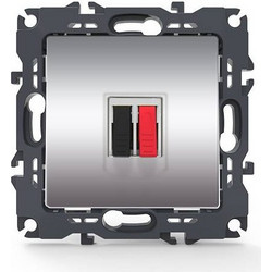 Aca Light PRIME ΠΡΙΖΑ ΗΧΕΙΩΝ ΜΟΝΗ ΜΕ ΚΛΙΠ ΠΛΑΣΤΙΚΗ MAT ΑΛΟΥΜΙΝΙΟ 36-230VAC IP20