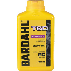 Bardahl T&D Oil GL-5 Βαλβολίνη 80w/90 με Φουλερένιο C60 και Polar Plus 1L