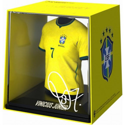 FanCollex: My Jersey - World Cup 2026: Brazil - Vini Jr Υπογεγραμμένη Ρέπλικα Jersey (9cm)