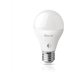 Λαμπά Led Me Αισθητήρα Φωτός 10w A60 E27 950 Lumens Φυσικό Φως Λευκό 4000κ Lineme 44-04954