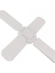 LED Λάμπα Πτυσσόμενη 60W με 4 Πτερύγια E27 Ψυχρό Λευκό 220V 4000LM RZ-0050