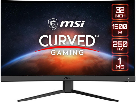 MSI G32C4X VA Curved Gaming Monitor 31.5" 1920x1080 FHD 250Hz 1ms