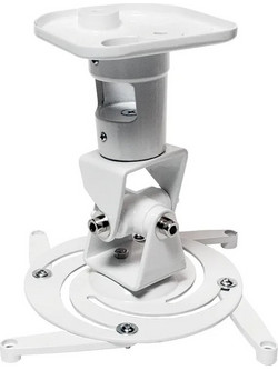 LogiLink Βάση Projector Οροφής BP0003 με Μέγιστο Φορτίο 15kg Λευκή