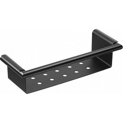 VERDI LAMDA ΜΠΟΥΚΑΛΟΘΗΚΗ ΜΠΑΝΙΟΥ 32x12.2x7CM BLACK ΜΑΤ (301.37.05)