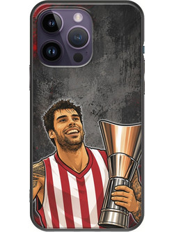 Θήκη Kings of Europe Legends - Saint George iPhone 15 Pro Black TPU (Μαύρη Σιλικόνη)