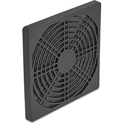 Delock σχάρα για 120mm ανεμιστήρα 67313 με φίλτρο σκόνης, πλαστική, μαύρη 67313