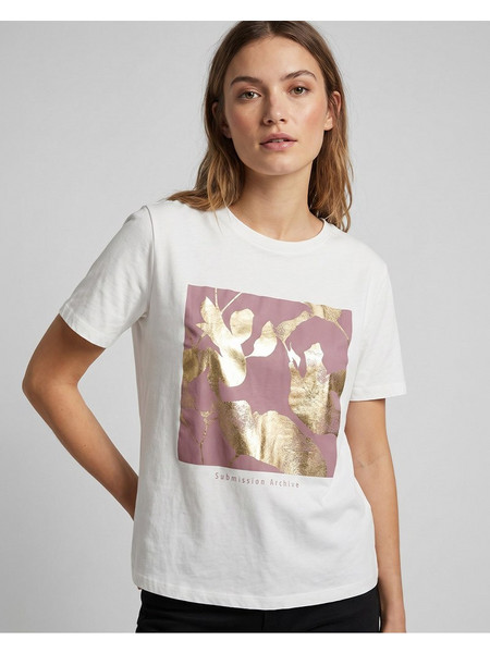 T-shirt JDYNAISTE με στάμπα Βυσσινί