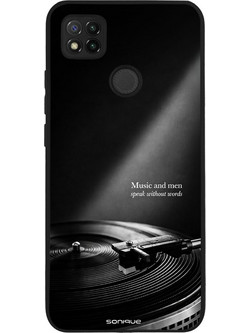 Sonique Men's Edition Θήκη με Σχέδιο «Music and Men» (Xiaomi Redmi 9C / Redmi 10A)
