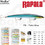 Rapala Max Rap Τεχνητό Δόλωμα Ψαράκι Συρτής 17cm 28gr FB