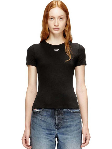 DIESEL WOMAN T SHIRT BLACK