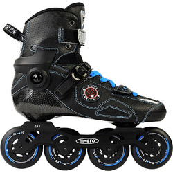Micro Slalom Delta Inline Αυξομειούμενα Rollers Μαύρα