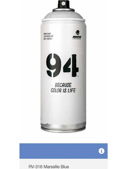 Montana Colors MTN 94 Σπρέι Βαφής Marseille Blue 400ml