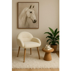 Stewe Home Πολυθρόνα Ροζ STE-002475-V4366