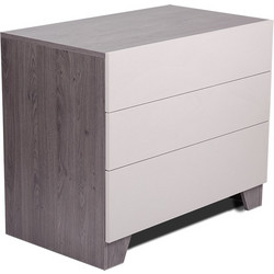 Τουαλέτα 3 συρτάρια CHANCE 90x52x75 DIOMMI 45-718
