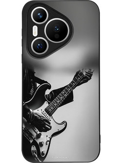 Sonique Men's Edition Back Cover με Σχέδιο «Rock Guitar» (Huawei Pura 70)