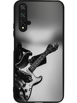 Sonique Men's Edition Θήκη (Honor 20 / Nova 5T) με Σχέδιο «Rock Guitar»