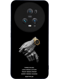Sonique Men's Edition Θήκη (Honor Magic5 Pro 5G) με Σχέδιο «Three Rules»