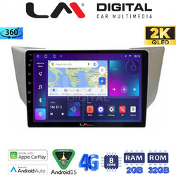LM Digital ZB8620 Ηχοσύστημα Αυτοκινήτου με Οθόνη Αφής 2DIN USB Bluetooth & GPS