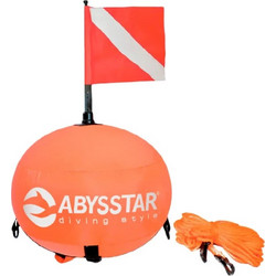 Abysstar 50103 Σημαδούρα Κατάδυσης με Επίστρωση O38cm