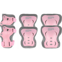 Σετ Προστατευτικών για Rollers Puder Spokey Pink