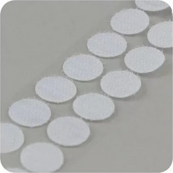 Στρογγυλο Velcro 16mm Λευκο On&off 8τεμ
