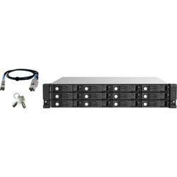QNap Θήκη για 12 Σκληρούς Δίσκους 2.5" / 3.5" SATA III