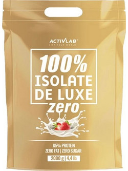 Activlab 100% Isolate De Luxe Protein Strawberry 700gr