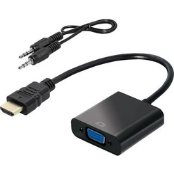 Transmedia Μετατροπέας HDMI male σε VGA female 1τμχ (C315-02L) C315-02L