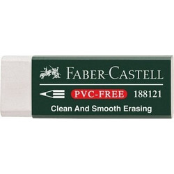 Faber-Castell Γόμα για Μολύβι Vinyl Λευκή