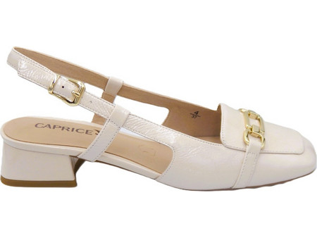 CAPRICE ΓΥΝΑΙΚΕΙΕΣ SLINGBACK ΜΠΑΛΑΡΙΝΕΣ ΕΚΡΟΥ