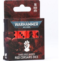 Games Workshop - Chaos Space Marines: Red Corsairs Dice