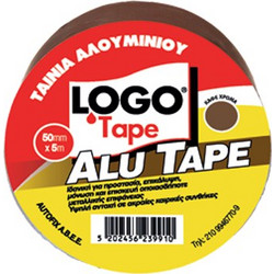 Ταινία Αλουμινίου 50mm x 10m Καφέ LOGO