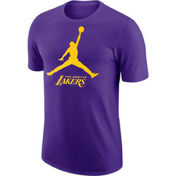 Jordan Los Angeles Lakers Essential NBA Ανδρικό Αθλητικό T-Shirt Μωβ FB9827-504