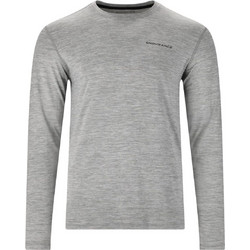 ENDURANCE ABDON M MELANGE ΑΝΔΡΙΚΟ ΜΑΚΡΥΜΑΝΙΚΟ LIGHT GREY MELANGE
