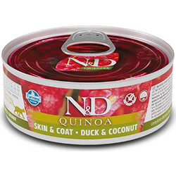 Farmina N&D Quinoa Grain Free Skin & Coat with Duck & Coconut 12x80gr