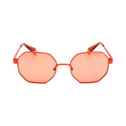 Polaroid Eyewear PLD6067/S 2M5/HE Γυαλιά Ηλίου Πολυγωνικά Μεταλλικά Πορτοκαλί με Ροζ Polarized Φακό